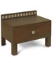 Capiz Side Table